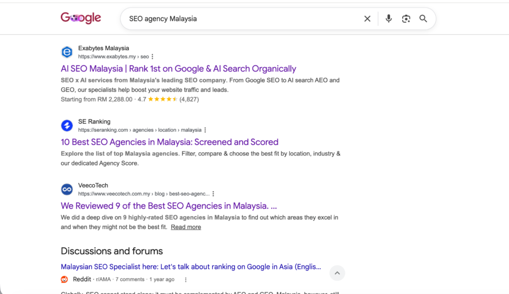 seo agency malaysia